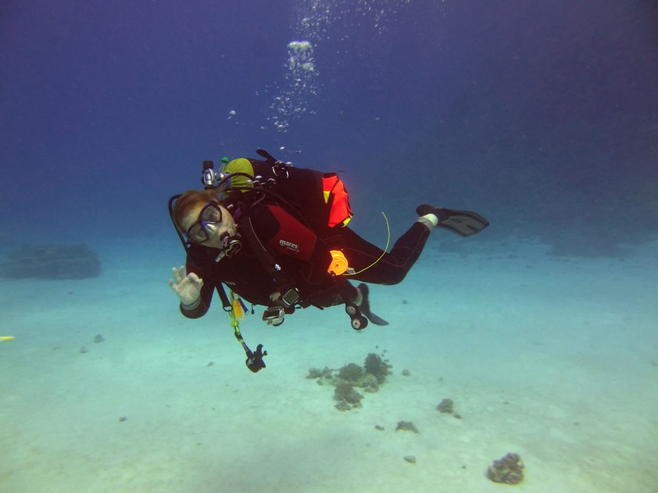 Hayley May PADI Master Scuba Diver