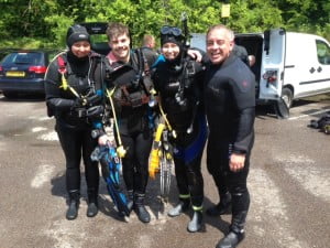 Stoney Cove, Stellar Divers PADI Open Water, Lincoln