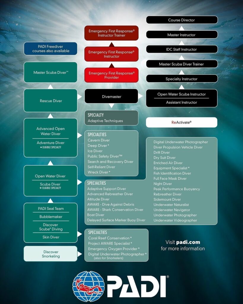 padi speciality courses