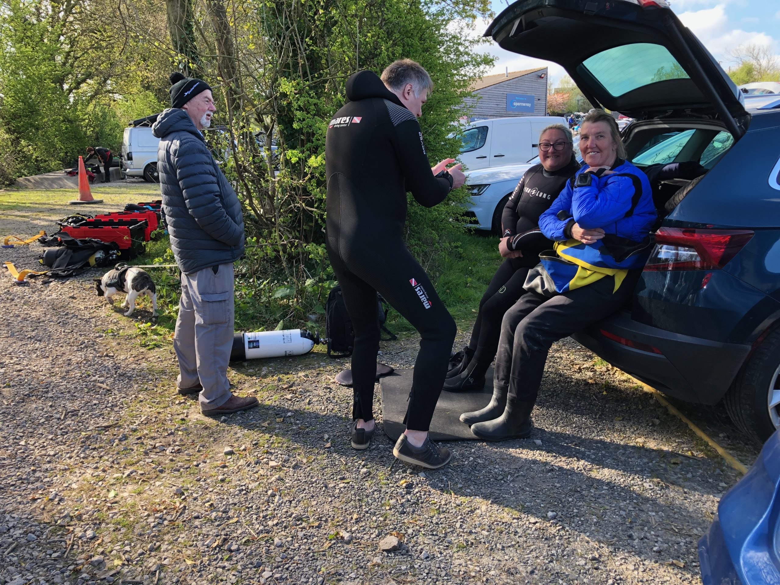 PADI Divers at Capernwray