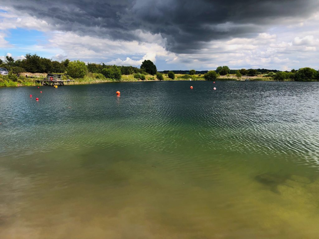 8 Acre Lake being used for a PADI Open Water Course