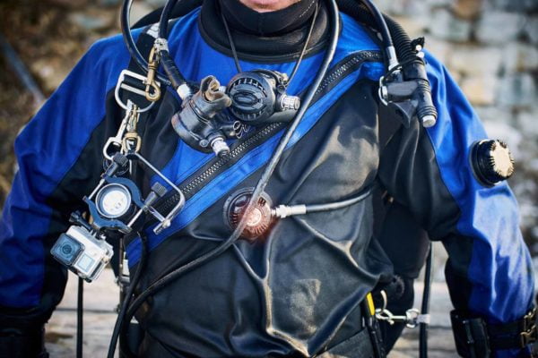 PADI Dry Suit Diver