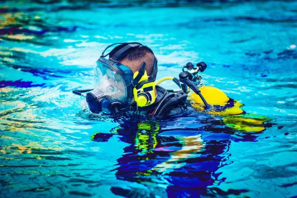 PADI Full Face Mask Diver