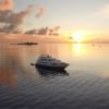 Sunset in the maldives